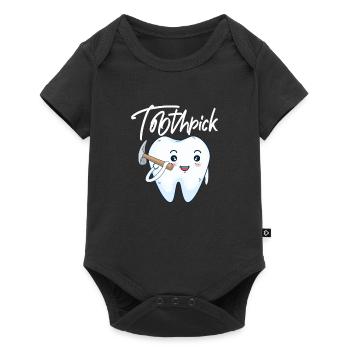 Dentist Dentist Dentist Teeth Gift - Baby Premium short-sleeve bodysuit - black - Front