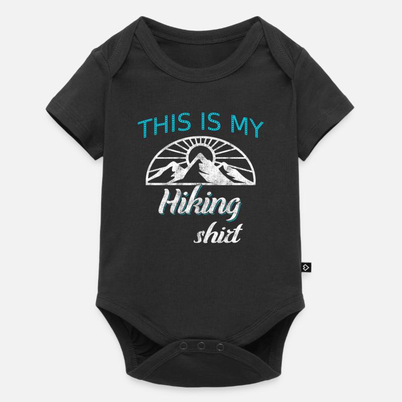 Wandershirt - Baby Premium Kurzarmbody - Schwarz