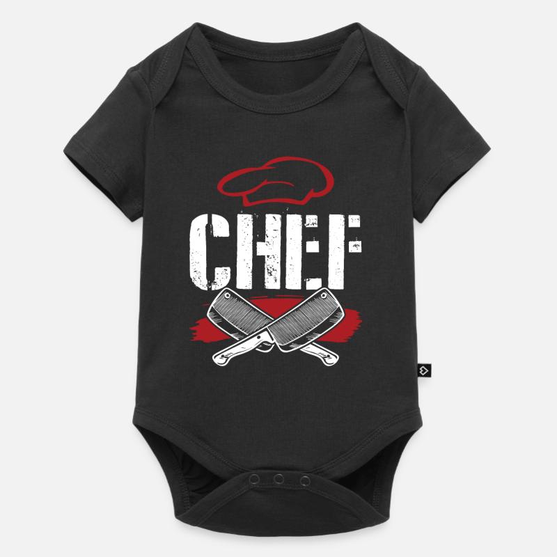 chef chef - Baby Premium short-sleeve bodysuit - black