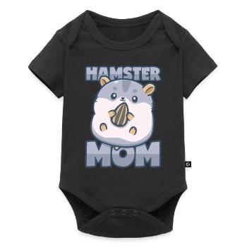 Maman Hamster - Body à manches courtes Premium Bébé - noir - Devant