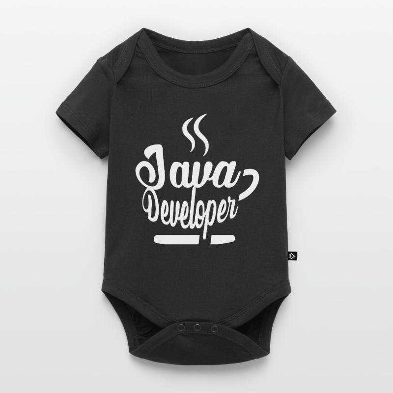 Java Developer Coffee Kaffee Baby Premium Kurzarmbody