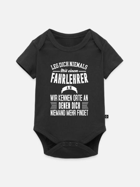 fahrlehrer - Baby Premium Kurzarmbody - Schwarz