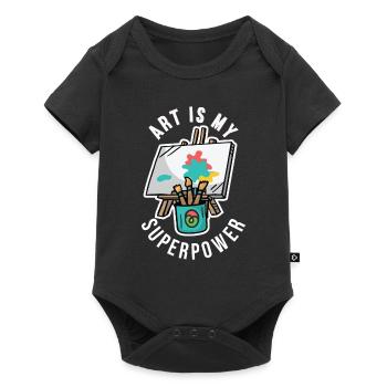 Artist Painting Painter Art Paint Art Teacher - Baby Premium short-sleeve bodysuit - black - Front
