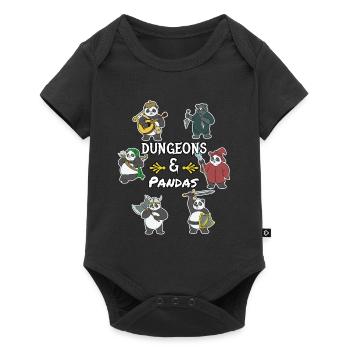 RpG Jeu de rôle Stylo & Papier - Body à manches courtes Premium Bébé - noir - Devant