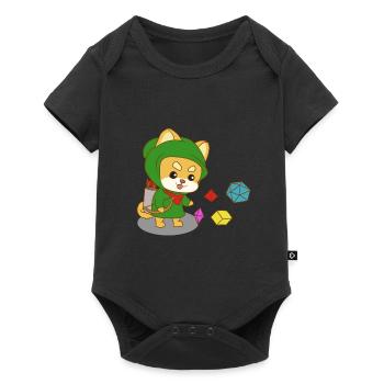 RpG Jeu de rôle Stylo & Papier - Body à manches courtes Premium Bébé - noir - Devant