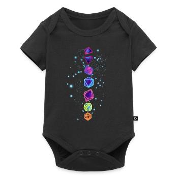 RpG Jeu de rôle Stylo & Papier - Body à manches courtes Premium Bébé - noir - Devant