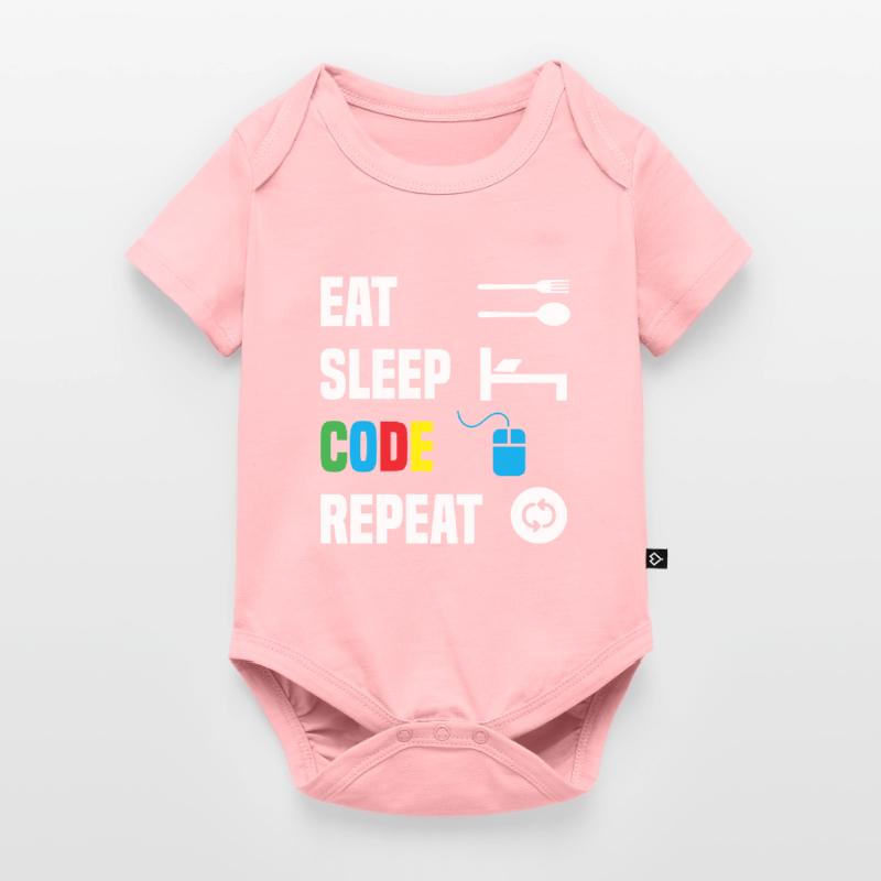 Code Encoding Coder Encoding Computer Scientist Baby Premium short-sleeve bodysuit