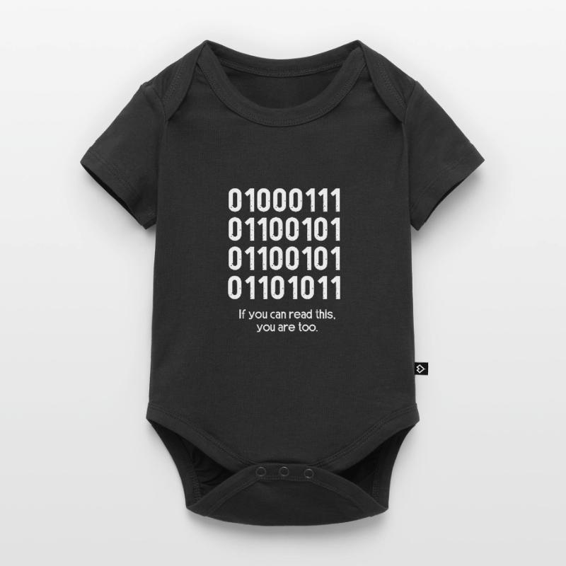 Binär Code Programmierer Coder Geschenk Baby Premium Kurzarmbody