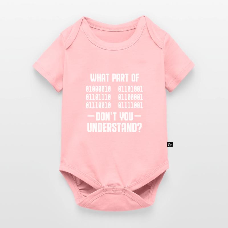 Programmeur de code binaire Cadeau de codeur Body à manches courtes Premium Bébé