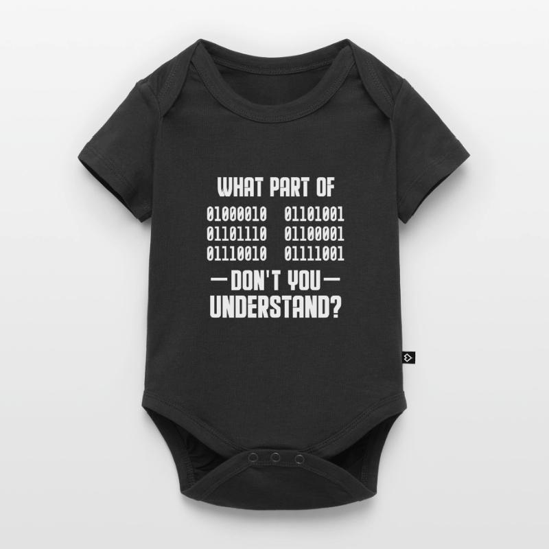 Binär Code Programmierer Coder Geschenk Baby Premium Kurzarmbody