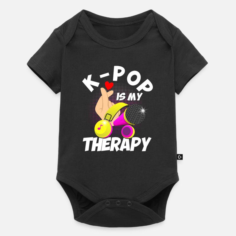 K-Pop Fan K-Pop Marchandise K-Pop Cadeau K-Pop - Body à manches courtes Premium Bébé - noir