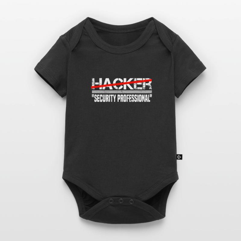 IT Cyber Security Experte Nerd Hacking Baby Premium Kurzarmbody