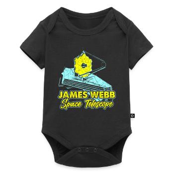 James Webb Space Telescope - Baby Premium short-sleeve bodysuit - black - Front