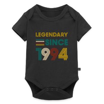 Vintage Legendary since 1994 birthday - Baby Premium short-sleeve bodysuit - black - Front