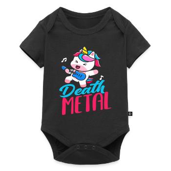Death metal - Body à manches courtes Premium Bébé - noir - Devant