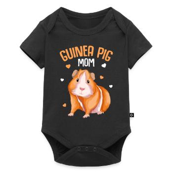 Cochon d’Inde Mama Pet - Body à manches courtes Premium Bébé - noir - Devant