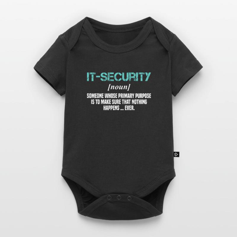 IT Cyber Security Experte Nerd Hacking Baby Premium Kurzarmbody