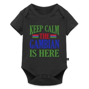 Gambie - Body à manches courtes Premium Bébé - noir - Devant