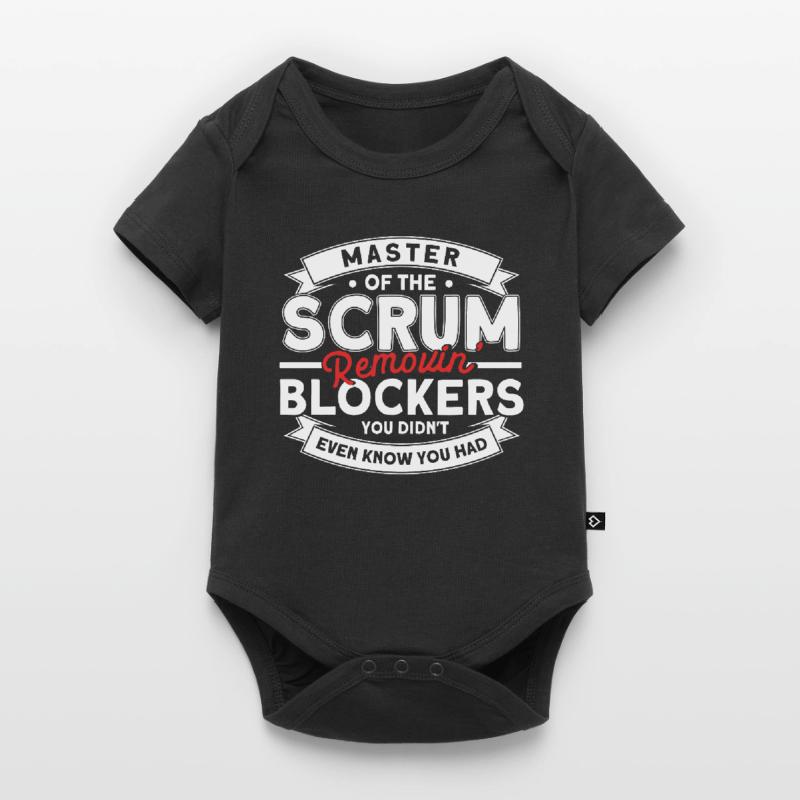 Git Developer Scrum Master Programmeur Cadeau Body à manches courtes Premium Bébé