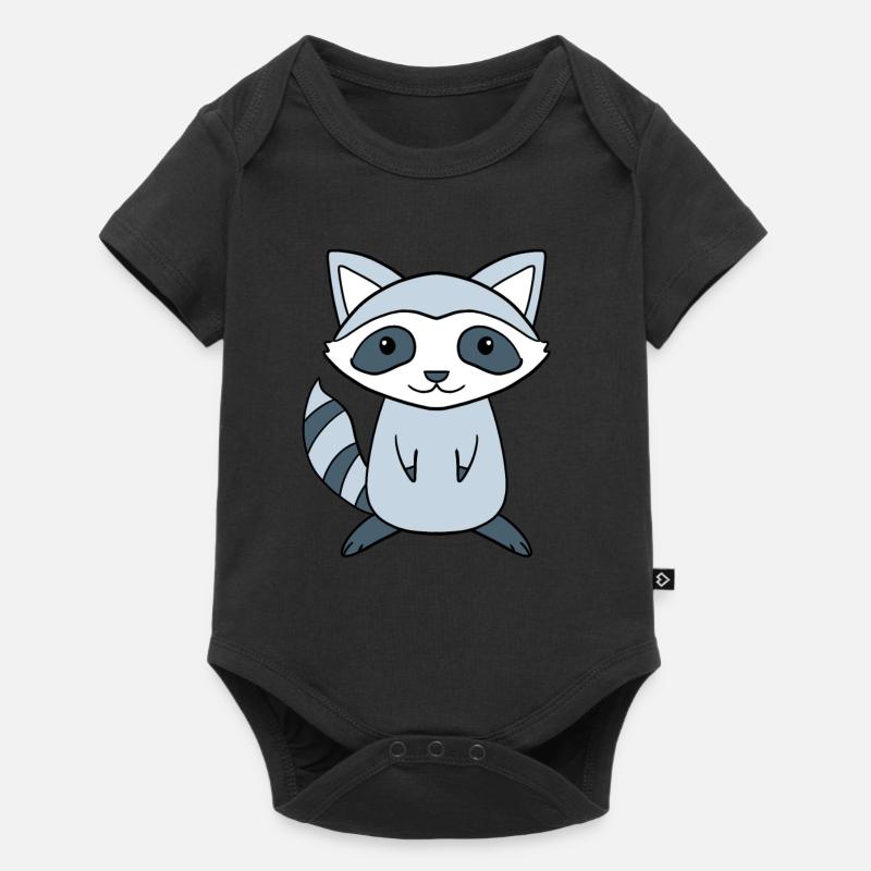Raton laveur - Body à manches courtes Premium Bébé - noir