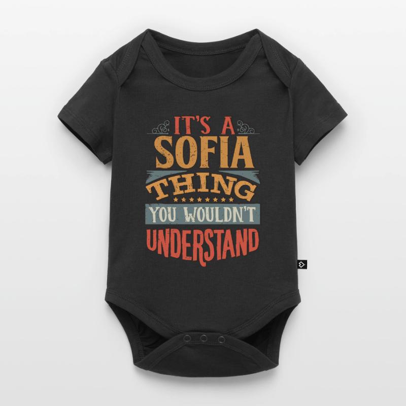 C’est une chose de Sofia que vous ne comprendriez pas - Sofia Body à manches courtes Premium Bébé