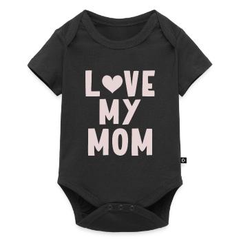 J’aime ma mère - Body à manches courtes Premium Bébé - noir - Devant