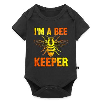 Beekeeper Beekeeper Beekeeper - Baby Premium short-sleeve bodysuit - black - Front