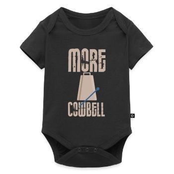 Musicien Humour Plus Cowbell Funny Band Cowbell - Body à manches courtes Premium Bébé - noir - Devant
