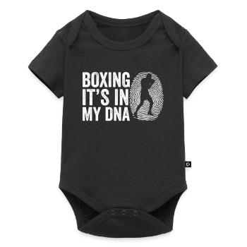 Boxing Boxer Boxing Gloves Boxing Match Gift - Baby Premium short-sleeve bodysuit - black - Front