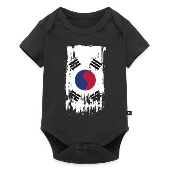 South Korea South Korea South Korea - Baby Premium short-sleeve bodysuit - black - Front