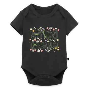 Physiothérapeute - Body à manches courtes Premium Bébé - noir - Devant
