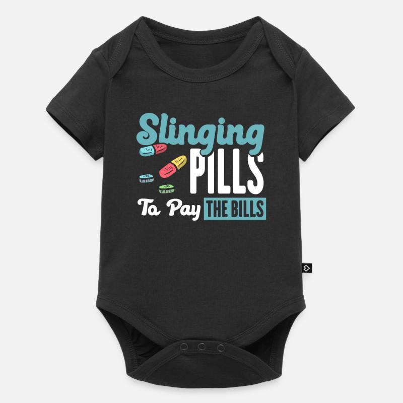Pharmacist Gift, Pharmacy Pharmacy, Pharmacist - Baby Premium short-sleeve bodysuit - black