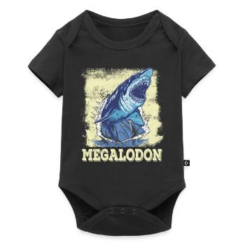Megalodon - Baby Premium short-sleeve bodysuit - black - Front