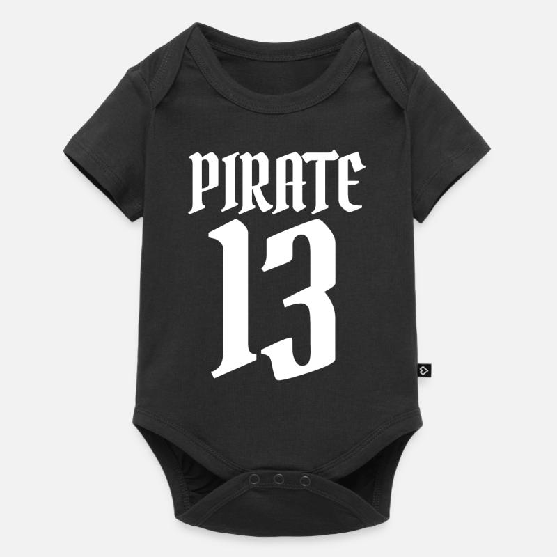 Pirate 13 - Body à manches courtes Premium Bébé - noir
