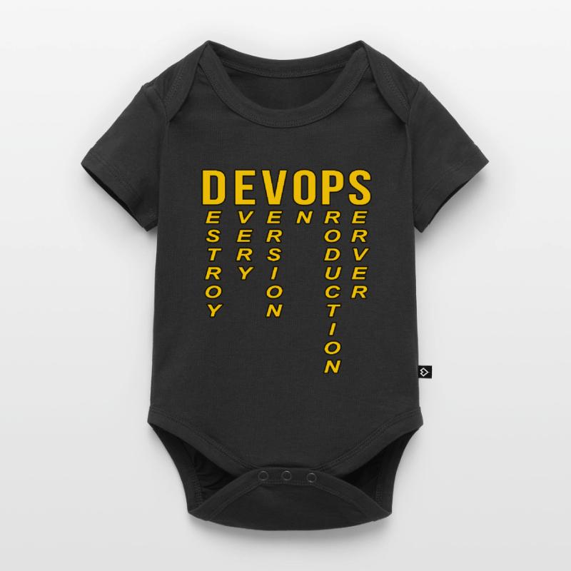 Devops Definition Technischer Computer Baby Premium Kurzarmbody