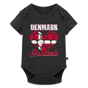 Denmark Handball - Baby Premium short-sleeve bodysuit - black - Front