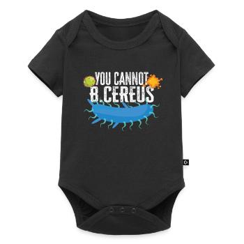 Microbiologist Microbiology Lab Staph Biology - Baby Premium short-sleeve bodysuit - black - Front