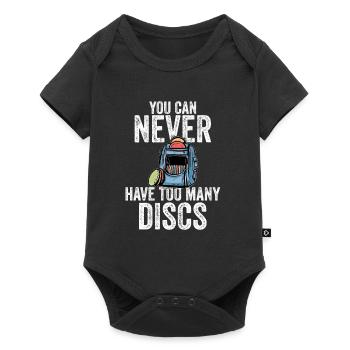 Disc Golf Drôle Disc Golf Disant Disc Golfeur - Body à manches courtes Premium Bébé - noir - Devant