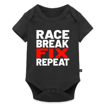Go Kart Racing Go Kart Cars Go Karting Go-Karter - Body à manches courtes Premium Bébé - noir - Devant