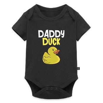 Rubber Duck Ducks Bird Hunt Duck lover Cute Duck - Baby Premium Kurzarmbody - Schwarz - Vorne