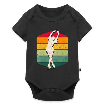 Figure skating - Baby Premium short-sleeve bodysuit - black - Front