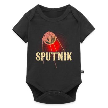 Satellite Spoutnik - Body à manches courtes Premium Bébé - noir - Devant