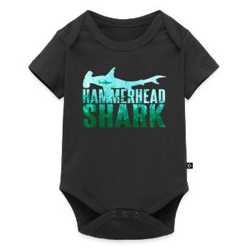 Hammerhead Shark Shark Shark - Baby Premium short-sleeve bodysuit - black - Front