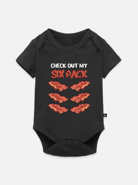 Speck - Baby Premium Kurzarmbody - Schwarz