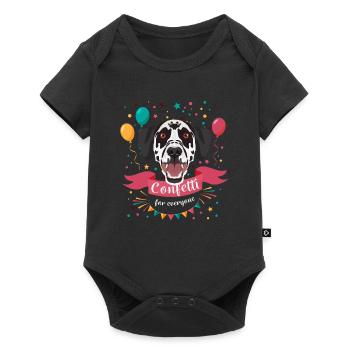 Dalmatian Carnival Carnival - Baby Premium short-sleeve bodysuit - black - Front