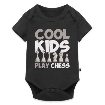 Chess Player Gift Chess Club Chess - Baby Premium short-sleeve bodysuit - black - Front