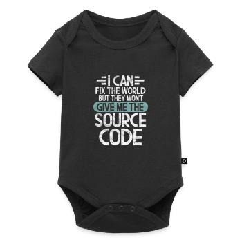 Programmeur - Body à manches courtes Premium Bébé - noir - Devant