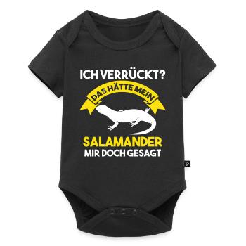 Salamander - Baby Premium Kurzarmbody - Schwarz - Vorne