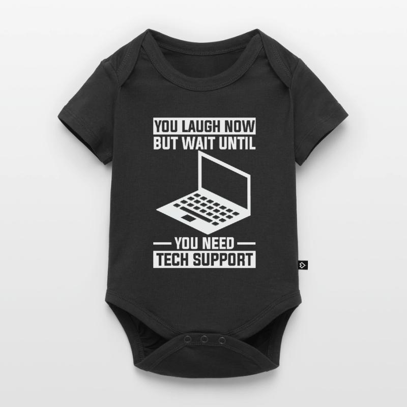 Computer Scientist Computer PC Printer Computer Writing Baby Premium short-sleeve bodysuit