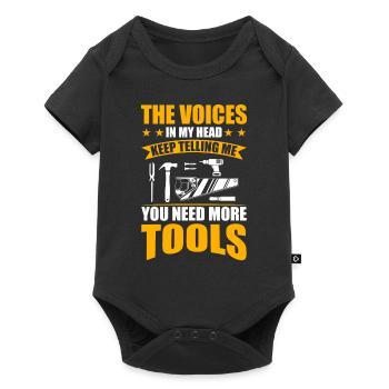 Carpenter & Carpenter Carpenter Gifts - Baby Premium short-sleeve bodysuit - black - Front